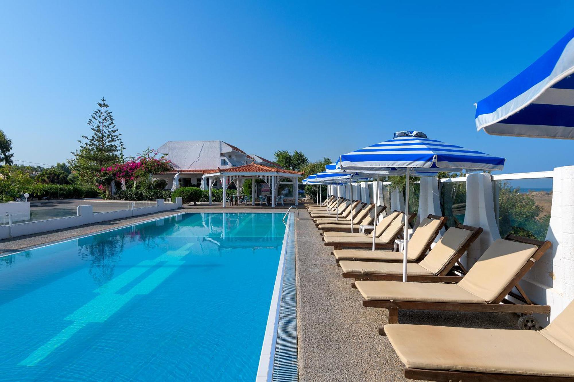 Nirvana Beach Hotel Теологос Экстерьер фото
