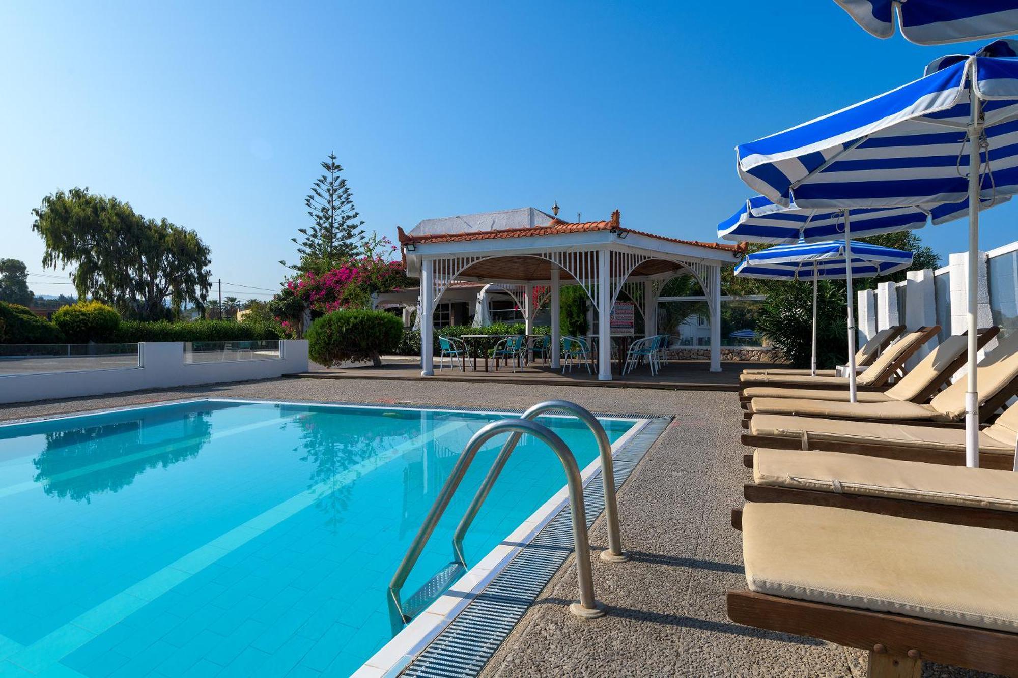 Nirvana Beach Hotel Теологос Экстерьер фото