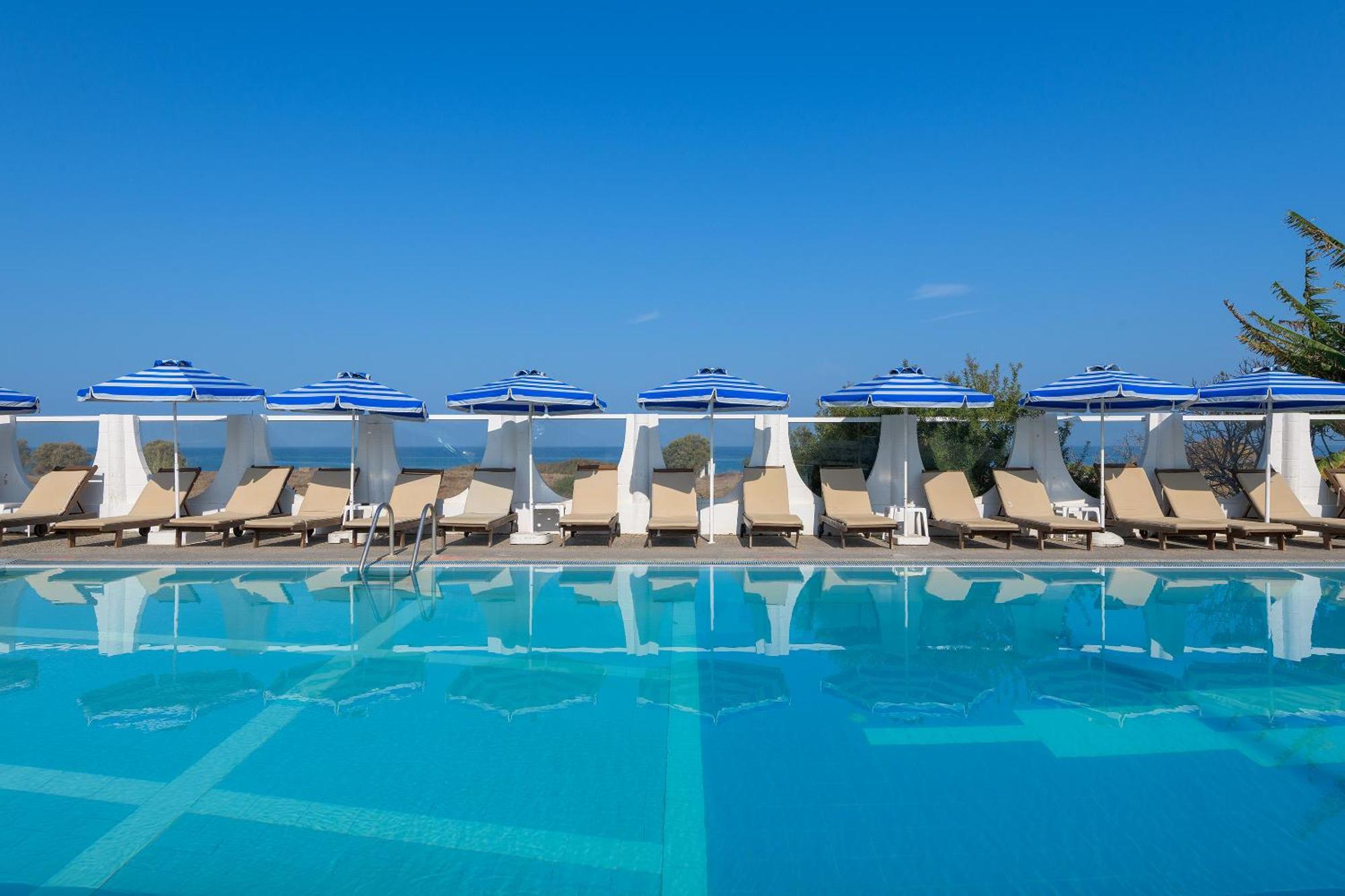 Nirvana Beach Hotel Теологос Экстерьер фото