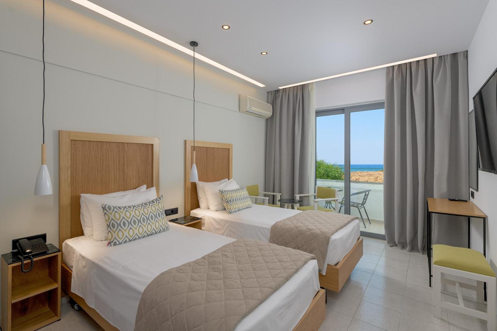 Nirvana Beach Hotel Теологос Экстерьер фото