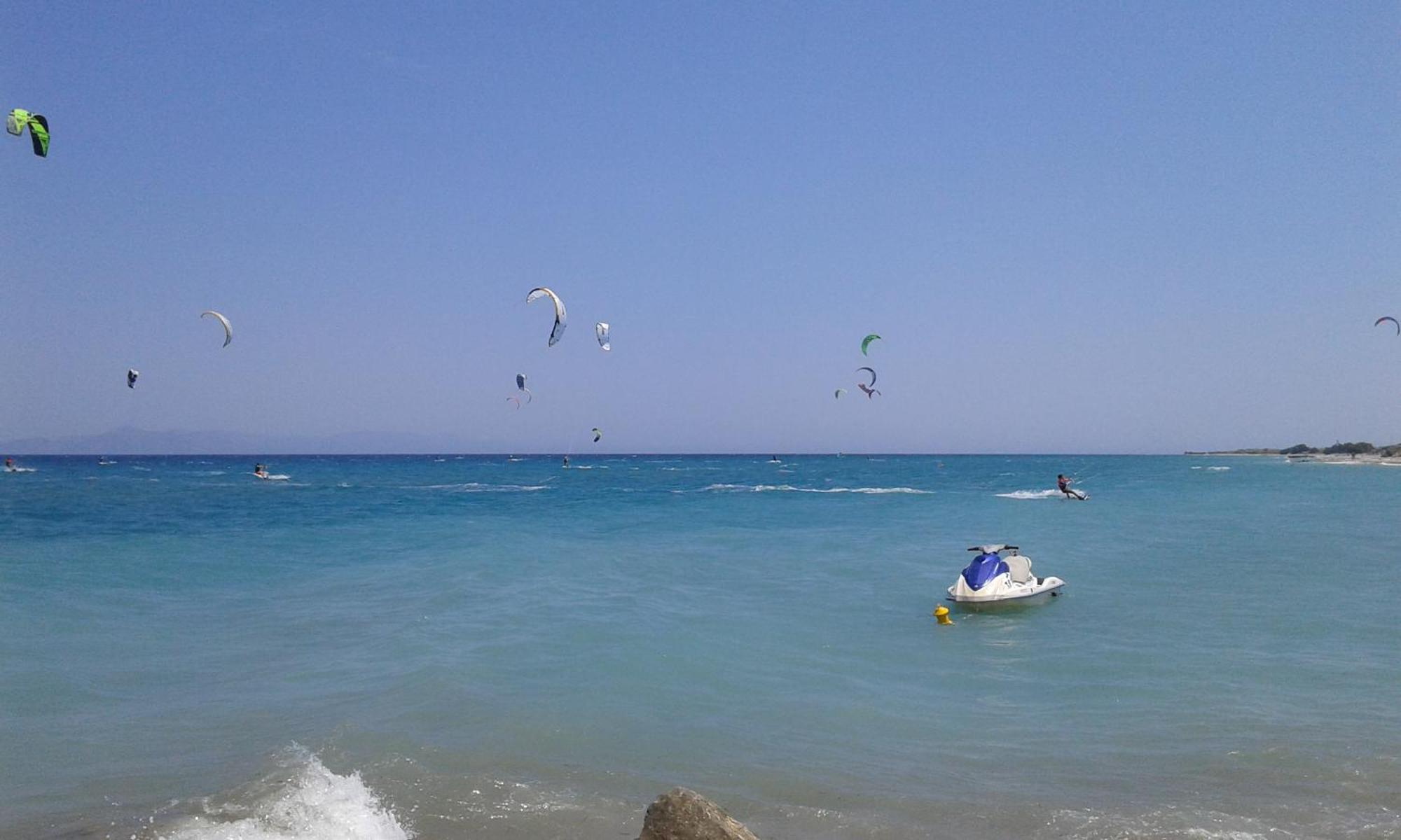 Nirvana Beach Hotel Теологос Экстерьер фото